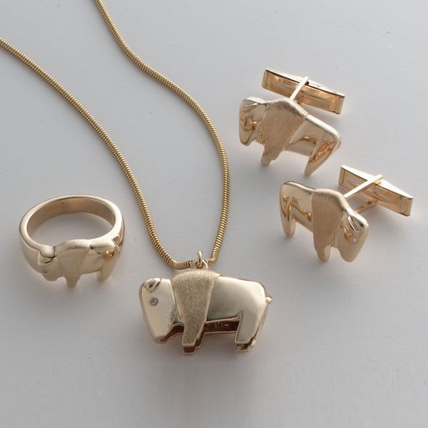 Buffalo Necklaces CU Buffalo Boulder Jewelry Cronin Jewelers