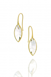 Brinco Shine com Quarzto Incolor