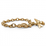 14K Yellow bracelet with Large Bee