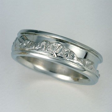 14kt. White Gold Boulder Range Ring®