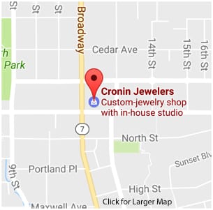Find Cronin Jewelers Map